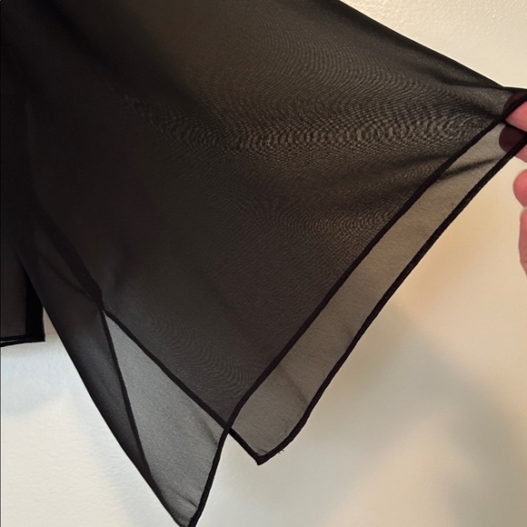 ALEX Black Sheer cover up size medium - Picture 4 of 7